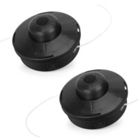 Ersatztrimmerkopf Trimmerkopf für Rasenmäher, universell verwendbarer Mähkopf mit M10x1,25-LH-Gewinde, 2 Meter lang, 2,4 mm dickes Rundseil