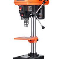 VEVOR 203mm Tischbohrmaschine mit Induktionsmotor und LED-Arbeitsleuchte für präzise Bohrarbeiten