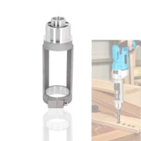 Vierkantbohrer-Adapter für Bohrer mit einem Durchmesser von 38-43 mm, kompatibel mit elektrischen und handgeführten Bohrmaschinen für die Holzbearbeitung