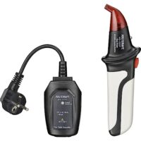 VOLTCRAFT MS-20SF SE Sicherungsfinder, Stromsicherung finden, einfach zu bedienen, optische und akustische Signalanzeige, 20 Meter Reichweite, ideal für Heimwerker, Handwerker und professionellen Einsatz