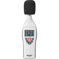 VOLTCRAFT Schallpegel-Messgerät SL-200 mit Messbereich von 30 bis 130 dB(A) und Genauigkeit von ±1,5 dB