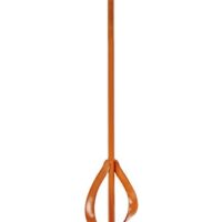 Wolfcraft Farb- und Mörtelmischer Ø 80 x 400 mm, ideal für Bohrmaschinen und Mischgüter bis 10 kg