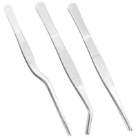 Pflanzenpinzetten aus Edelstahl, Mehrzweckwerkzeug für Bonsai Garten Reptilienfütterung und Küchengebrauch