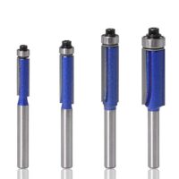 BIGP 4 Stücke Hartmetallfräser für Holzbearbeitung, robust und langlebig, ideal für CNC-Routern und Hand-Routern