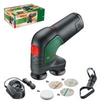 Bosch Akku Schleifer und Polierer EasyCurvSander 12, 1 Akku, 12 Volt System, in Karton, leistungsstarker und handlicher Schleifer für verschiedene Anwendungen