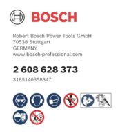 Bosch Professional Nutfräser Standard für Holz, 10 mm Arbeitslänge 25 mm, Zubehör Handfräse
