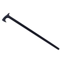 Cold Steel 91PCAXZ Canne tête de hache, robustes Gehstock aus schlagfestem Polypropylen für Outdoor-Aktivitäten, multifunktionales Design mit Haken und Pickel