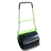 SECURA Rasenwalze 65 Liter, befüllbare Walze aus rostfreiem Stahl für optimalen Druck auf den Rasen