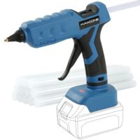 Heißklebepistole 100W Akku-Heißklebepistole, Kompatibel mit Makita-Akku 18V Bastelwerkzeug für Heimwerken