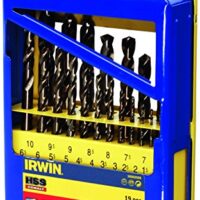 HSS-Cobalto-Bohrer-Set mit 19 Bohrern in verschiedenen Größen, ideal für Heimwerker und Profis