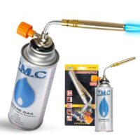 Z.M.C. Allzweck-Brenner Gasbrenner 1,65 kW Lötbrenner bis zu 1371 °C Schweißbrenner Bunsenbrenner mit einstellbarer Flamme Abflammgerät Lötlampe ideal für Werkstatt