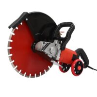 Bild einer Betonsäge mit Diamantklinge, ideal zum Schneiden von Stein, Beton und anderen Materialien