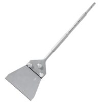 Bodenschabermeißel mit extra breiter Schneide, für Entfernen von Betonböden und Klebstoffresten, SDS Plus Hammer geeignet