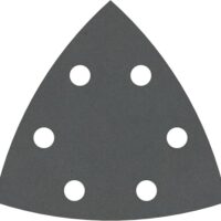 Bosch 5x PRO Schleifblatt für Beton und harte Steine, Ø 93x93 mm, Körnung 400, professionelles Zubehör für das Multifunktionswerkzeug Deltaschleifer