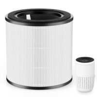 Ersatzfilter für Bosch Air 2000 Luftreiniger, 3-in-1 HEPA-Filter mit Hocheffizienter Aktivkohle und Vorfilter