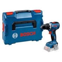 Bosch Professional 18V System Akku-Bohrschrauber GSR 18V-65 mit bürstenlosem Motor und Kopflänge 166 inkl L-BOXX für Heimwerker und Profis