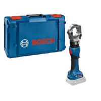 Bosch Professional 18V System Akku Hydraulisches Presswerkzeug GPH 18V-60 mit XL-BOXX, hydraulische Krafteinbringung von 60 kN und drehbarer Kopf bis zu 340°.