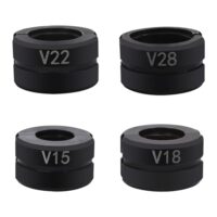 CLEADONG Pressbacke V15~V28 für das Verpressen von Kupferrohren, Werkzeug mit verschiedenen Durchmessern (15mm, 18mm, 22mm und 28mm)
