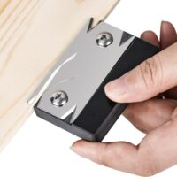 CTDMJ Furnierkantenschneider, Kantenschneider Umleimer, Kantenumleimer mit 1 Ersatzklinge für Holzbearbeitung von Holz, PVC und ABS