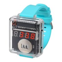 DIY Armbanduhr Löt Bausatz, 4-Stellen Digital Unisex Uhr, Löt übungsset für Anfänger und Erwachsene
