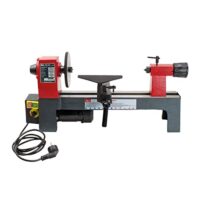 Dema Drechselmaschine DM 300, Holzverarbeitung, hochpräzise Drechselarbeiten, vibrationsarme Konstruktion, robuste Guss-Handauflage