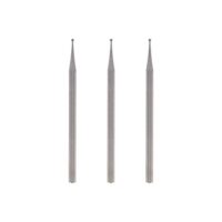 Graviermesser Set für Dremel, 3 Graviermessern mit 0,8 mm Durchmesser zum Schnitzen, Fräsen und Holzfräsen in Holz, Laminate, Stein, Kunststoff und Metall