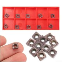 Hartmetall-Einsätze für Stahl und Gusseisen, TiAlN-beschichtete Wendenschneidplatten-Drehwerkzeug-Einsätze