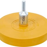 BGS Folien-Plakettenradierer, Werkzeug für Heimwerker, Entfernung von Klebstoffresten und Plaketen auf metallischen Oberflächen