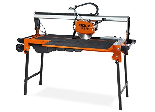 GÖLZ TS-250, hochwertige Fliesenschneidmaschine für professionelle Anwendung, Made in Germany, präzise Schnitte, leistungsstark und einfach zu handhaben