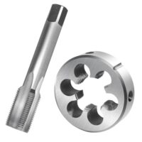 Gewindeschneid und Gewindeschneideisen Set M20 X 1,5mm für die Bearbeitung von Metall und Holz