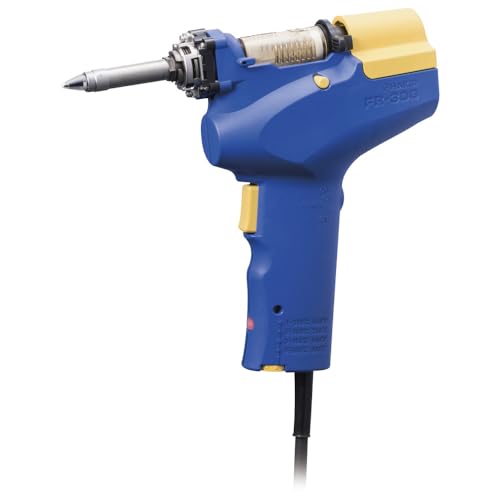 Hakko Entlötpumpe FR-301, 110 W Leistungsaufnahme, 350-500 °C Temperaturbereich, Erdungswiderstand <2 Ohm, Ableitspannung <2 mV, Unterdruck 81 kPa, Saugleistung 11 l/min