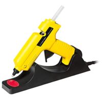 Trotec Heißklebepistole mit Temperatur 200°C, kabelloses Design und Wechseldüsen für verschiedene Materialien wie Holz, Kunststoff, Basteln und Reparaturen