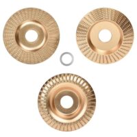 Praktisches Schleifwerkzeugset mit drei Modellen für die Glättung oder Schnitzen von Holz, Wolframkarbid-Schleifstahle, hochwertige Hartmetallzähne