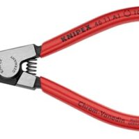 KNIPEX Sicherungsringzange für Außenringe auf Wellen mit Kunststoff überzogen, 140 mm, Werkzeug für Handwerker und DIY-Anfänger