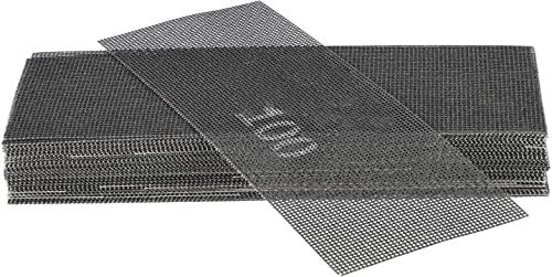 Schleifgitter 10er Set für Rigipschleifer zum Schleifen von Trockenbau, hochwertige Schleifgitter mit verschiedenen Körnungen und Maschenweiten, ideal für Renovierungen oder Umbauten