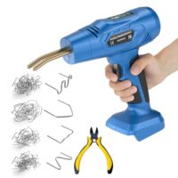 Kunststoff-Schweißgerät für makita 18V Akku, Kabellos und tragbar, Auto-Stoßstange-Reparaturset mit 200 PCS Hot-Hefter