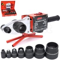 Muffenschweißgerät 2600W, PE-Rohr Schweißgerät mit hoher Leistung für effiziente Schweißarbeiten an PE, PP und PVDF Materialien