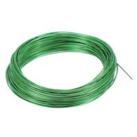 Basteldraht für Bonsai-Training und Gartenarbeit, 1 Rolle Blumendraht Stiele Eloxiertes Aluminium Baumdraht 29 Meter insgesamt