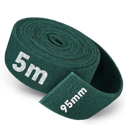 Schleifvlies Rolle 5 m x 95 mm Korn 800 für Holz, Edelstahl und Metall