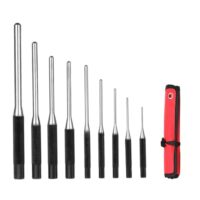 Splinttreiber Set mit 9 verschiedenen Größen von Durchschlag Werkzeugen, ideal für Uhrenreparatur, Leder Schmuck und Kunsthandwerk