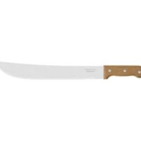 Hochwertige Machete mit 14 Zoll langem Carbonstahlblatt und Holzgriff für Gartenarbeit