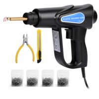 Vankarr Kunststoff Schweißgerät Auto Stoßstange Reparatur Set mit 800 PCS Klammern und 70 W Plastik Schweißgerät, ideal für die Reparatur von Kunststoffteilen an Autos, Kajaks und mehr.
