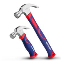 Ergonomischer und rutschfester Klauenhammer mit Klauenfunktion, ideal für Holzarbeiten und Renovierungen