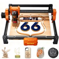 ACMER S2 12W Laser Cutter, High-End-Lasermaschine für Gravieren und Schneiden von Holzplatten mit hoher Präzision und Leistung