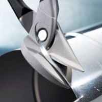 BESSEY Erdi Ideal-Schere HSS D416-280L, hochwertiges Werkzeug für Heimwerker und Handwerker, Metall und Holz verarbeiten, Gesamtlänge 280 mm, Schnittlänge 34 mm, HHS Schneiden