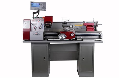PAULIMOT Drehmaschine PM3800 mit 400 Volt Motor und Messsystem - hochwertige Lösung für Heimwerker und Handwerker