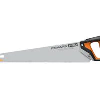 Fiskars Pro Handsäge für weiches Holz, Sägeblattlänge 55 cm, Schwarz/Orange