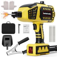 Tragbares Handschweißgerät mit 10 Schweißstäben und IGBT-Wechselrichter für 1/16"-1/8" Schweißstäbe