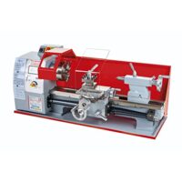 Holzmann Metalldrehmaschine ED400FD mit variabler Geschwindigkeit, professionelle Drehmaschine für Werkstätten und Ateliers, hohe Leistung und variable Geschwindigkeit