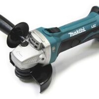 Makita DGA452Z Akku Winkelschleifer Solo 18V Li-ION - nur die Maschine, Blau, Silber
